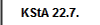 KStA 22.7.